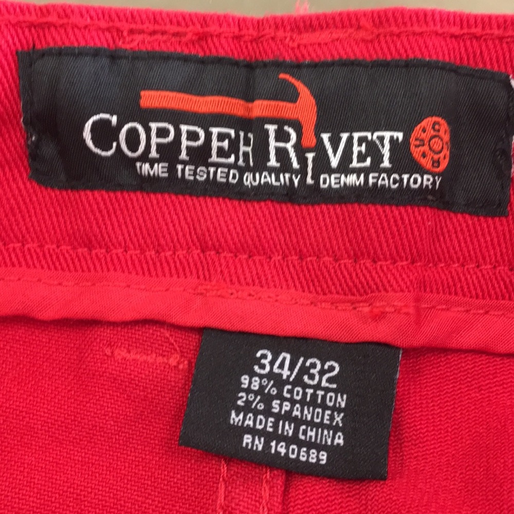 Copper Rivet men’s jeans